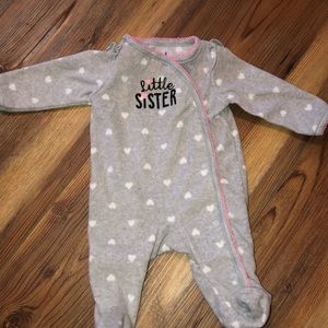 Little sister newborn sleeper